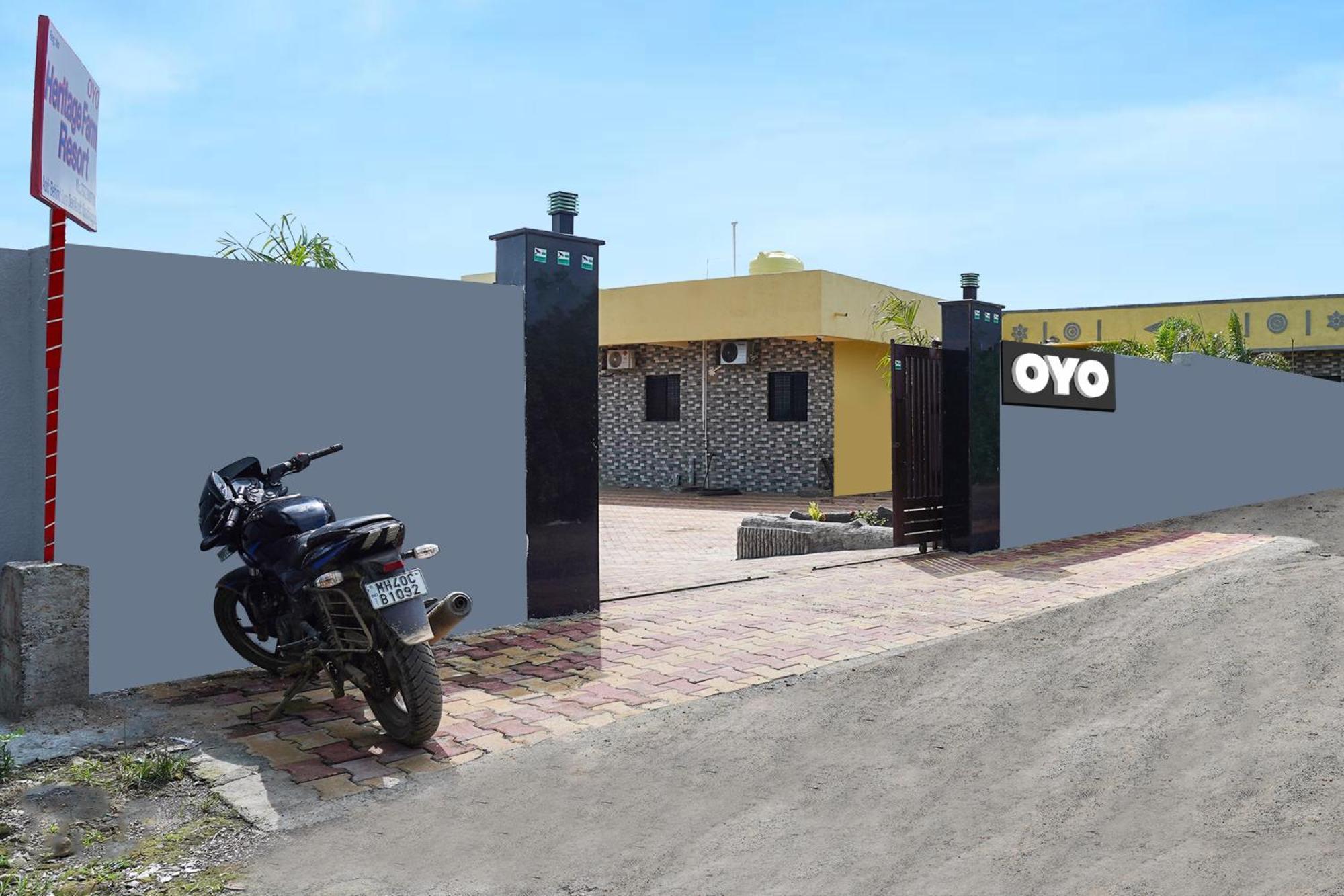 Hotel O Heritage Farm Resort Nagpur Exterior foto
